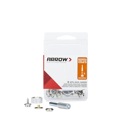 Arrow Fastener Screw Cap Fastener Set GSSFK6